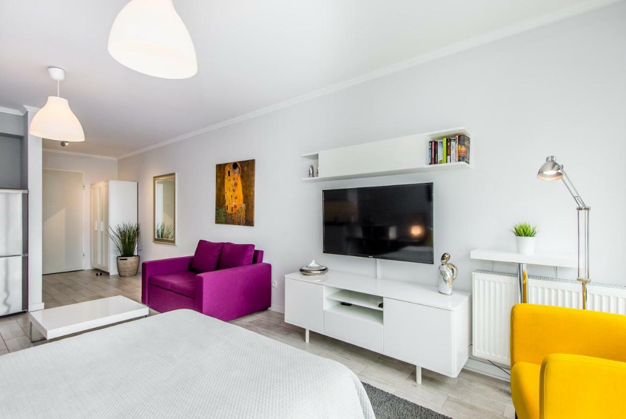 35 négyzetméteres stúdió Apartman 1 fürdőszobával Poznan Városközpont területén Kültér fotó