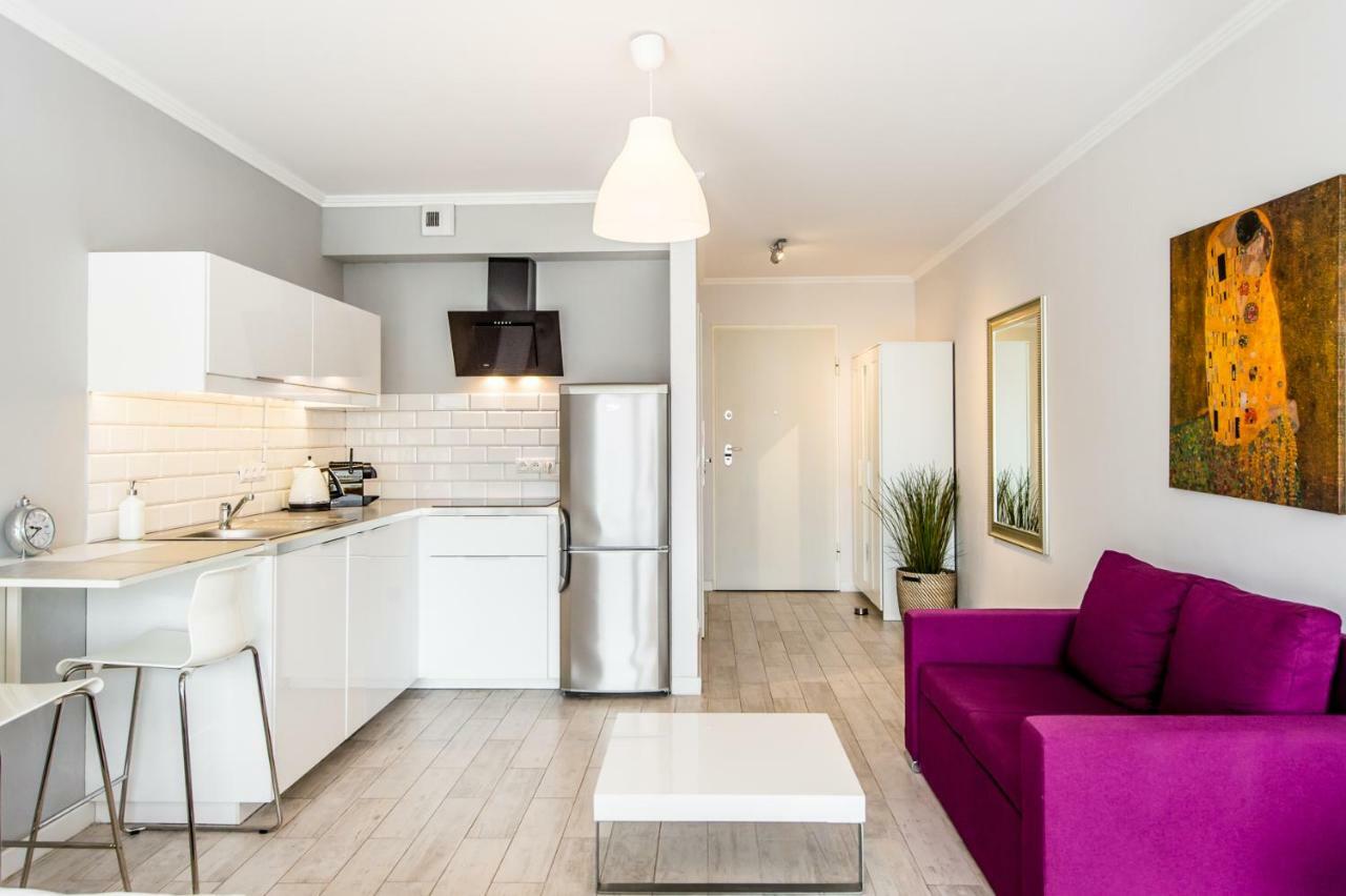 35 négyzetméteres stúdió Apartman 1 fürdőszobával Poznan Városközpont területén Kültér fotó
