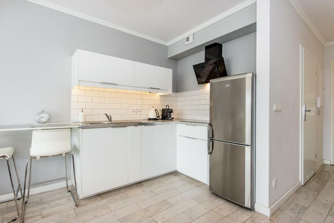35 négyzetméteres stúdió Apartman 1 fürdőszobával Poznan Városközpont területén Kültér fotó